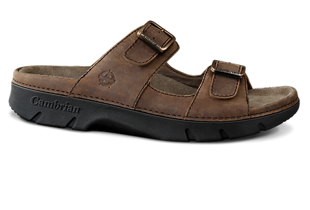 cambria brown men's sandals